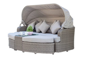 Zestaw Technorattan  Alessia 2 - Szary