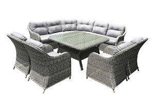 cesare-szary-240 Zestaw Technorattan  CESARE - Szary